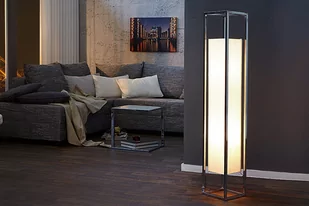 Invicta Interior agapune unikalnej lampa stojąca biały 125 cm (5416/59) - Lampy stojące - miniaturka - grafika 1