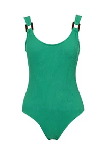 DeFacto Damski strój kąpielowy, regularny krój, tankini, bikini, damski kostium kąpielowy, kostium kąpielowy dla kobiet, zielony, S - Stroje kąpielowe - miniaturka - grafika 1