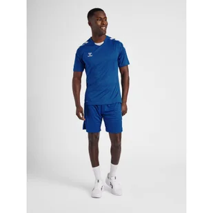 Koszulka piłkarska z krótkim rękawem męska Hummel Core XK Poly Jersey S/S - Piłka nożna - miniaturka - grafika 1