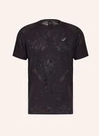 Koszulki i topy damskie - Asics Koszulka Do Biegania Metarun Ss Top schwarz - miniaturka - grafika 1
