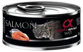 Mokra karma dla kotów - Alpha Spirit 85g Łosoś Alpha Spirit mokra kot (SALMON ) - miniaturka - grafika 1