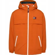 Kurtki męskie - TOMMY HILFIGER KURTKA MĘSKA PADDED POMARAŃCZOWA L - miniaturka - grafika 1