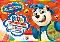 Szkolne artykuły papiernicze - St. Majewski Blok rysunkowy kolorowy A4 16 kartek 10 szt. - miniaturka - grafika 1