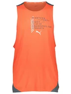 Koszulki sportowe męskie - Puma Top funkcyjny "Train Everfresh" w kolorze pomarańczowym - miniaturka - grafika 1