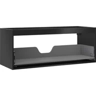 Szafki łazienkowe - Mexen Box-A korpus szafki podumywalkowej 120 cm, 1 szuflada, czarny mat - 91AX0-1200-470-1-71 - miniaturka - grafika 1