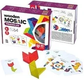 Zabawki kreatywne - Mozaika drewniana 64el 900194 - miniaturka - grafika 1