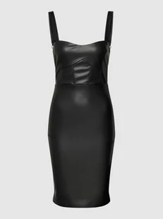Sukienka o długości do kolan z imitacji skóry model ‘SL REID DRESS’ - Sukienki - miniaturka - grafika 1