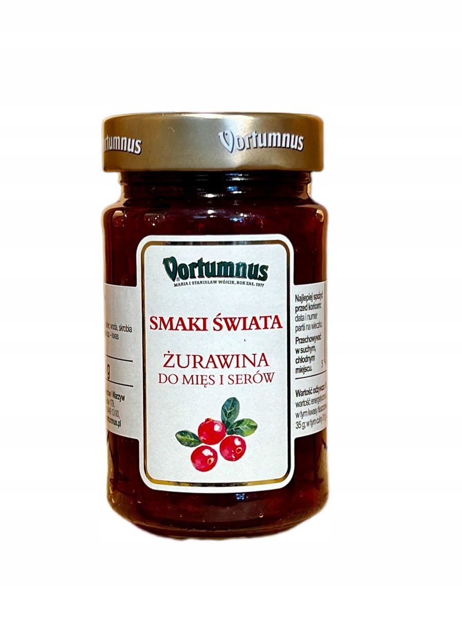 Vortumnus Żurawina do mięs i serów 250g