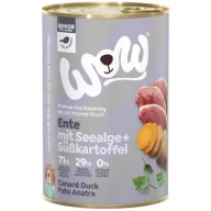 Mokra karma dla psów - Wow Senior Ente - kaczka z algami i batatami 400 g - miniaturka - grafika 1