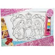 Zabawki kreatywne - DISNEY Plakat do malowania A3 Księżniczki - miniaturka - grafika 1
