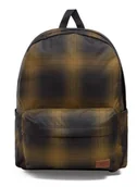 Plecaki - Plecak młodzieżowy Vans Old Skool Backpack - black / gothic olive - miniaturka - grafika 1