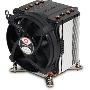 Inter-Tech Q-6 Procesor Radiator 9,2 cm Aluminium, Czarny 1 szt. - Tuning komputera - akcesoria - miniaturka - grafika 1