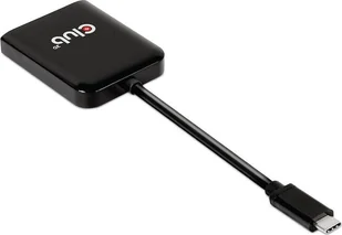 Adapter AV Club 3D Club3D hub MST USB-C na DisplayPort, 4K60Hz (M/F) - Huby USB - miniaturka - grafika 1