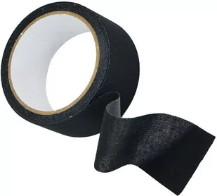 Mil-Tec Taśma maskująca 50 mm x 10 m - czarna (15934002) 15934002 - Odzież taktyczna i umundurowanie - miniaturka - grafika 1