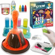 Mały naukowiec - ZESTAW MAŁY CHEMIK EDUKACYJNY 14 EKSPERYMENTÓW NAUKOWYCH WYBUCH WULKANU XXL - miniaturka - grafika 1