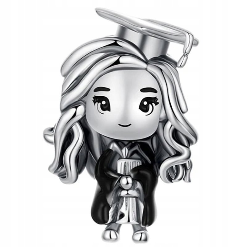 Charms Zawieszka Charms Absolwentka Srebro 925 Charmsy Trusky