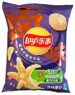 Kuchnie świata - Chipsy ziemniaczane Hot And Sour Lemon Braised Chicken Feet 70g - Lays - miniaturka - grafika 1
