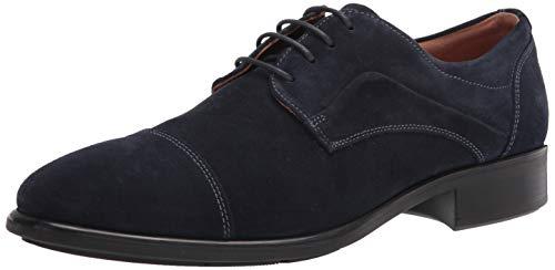ECCO Męska czapka z daszkiem Citytray Toe Oxford, Night Sky Suede, 9-9.5