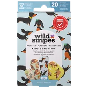 Inne akcesoria do pielęgnacji dzieci - Wild Stripes Kids Sensitive, plastry dla dzieci, Animal, 20 sztuk - miniaturka - grafika 1