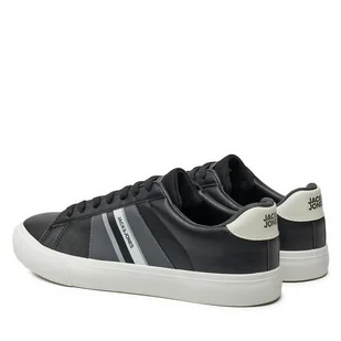 Sneakersy Jack&Jones 12257789 Czarny - Sneakersy męskie - miniaturka - grafika 1