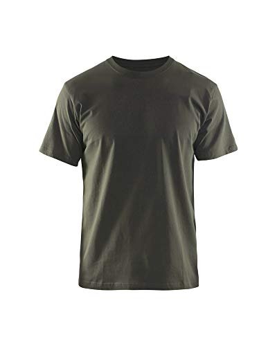 Blakläder 352510424500S T-shirt rozmiar S ciemnooliwkowo-zielony, S