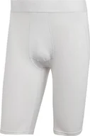 Bielizna sportowa męska - Adidas Spodenki męskie adidas Techfit Aeroready Short Tights białe HP0611 S - miniaturka - grafika 1