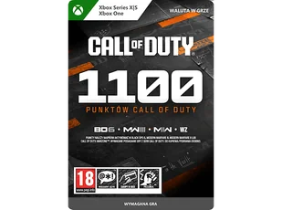 Kod aktywacyjny MICROSOFT Waluta w grze 1100 Punktów Call of Duty - Kody i doładowania cyfrowe - miniaturka - grafika 1