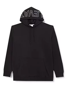 s.Oliver Big Size Bluza męska z długim rękawem, czarna, 3XL, czarny, 3XL - Bluzy męskie - miniaturka - grafika 1