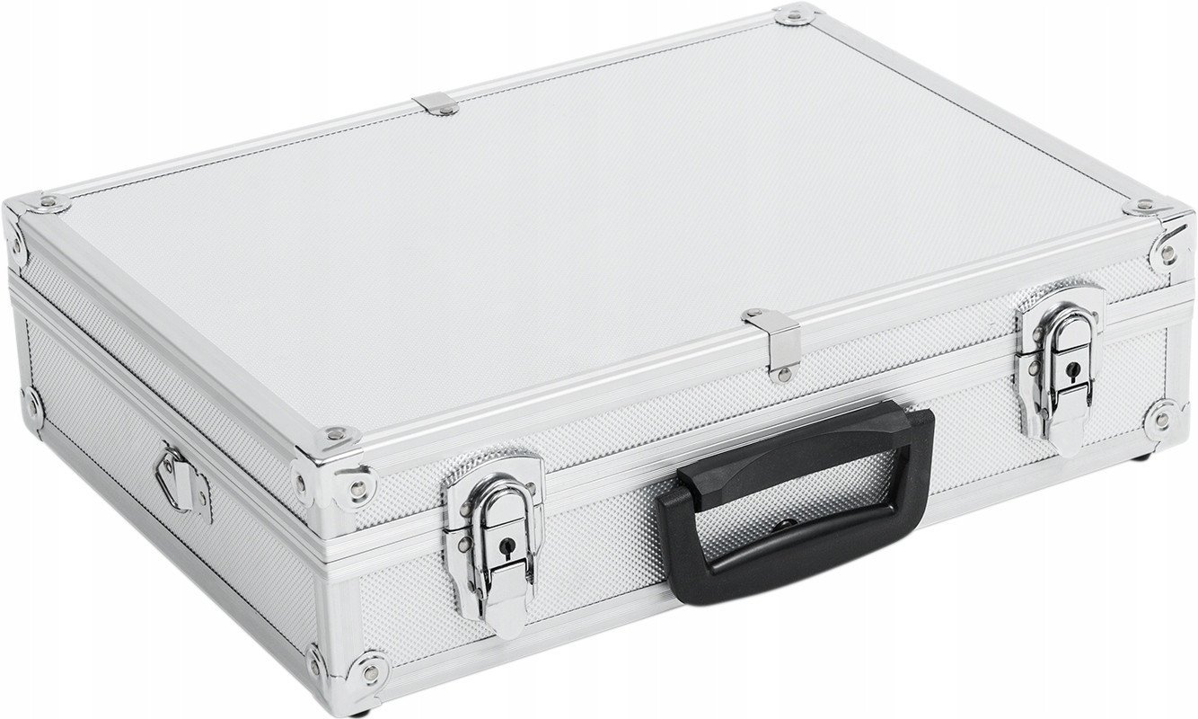 Walizka aluminiowa średnia - 430x310x110 mm