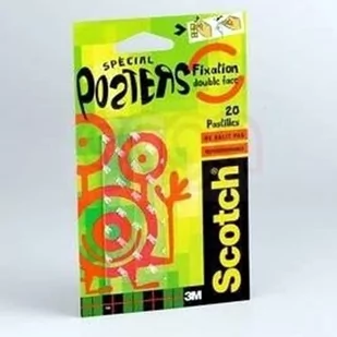 Kwadrat klejący odklejalny 17x17mm do powierzchni gładkich SCOTCH 20szt. /301717C12/ - Kleje biurowe Kwadrat klejący odklejalny 17x17mm do powierzchni gładkich SCOTCH 20szt. /301717C12/ - Kleje biurowe - miniaturka - grafika 1