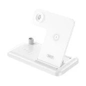 Ładowarki do telefonów - Ładowarka indukcyjna XO WX033 Biały - miniaturka - grafika 1