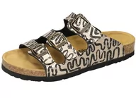 Kapcie damskie - Dr. Brinkmann Damskie kapcie płaskie 700470-82, złoto, 41 EU - miniaturka - grafika 1