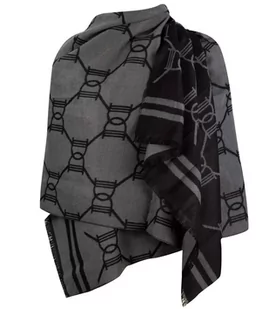 Szal szalik elegancka chusta pashmina logo bawełna - Apaszki i szaliki damskie - miniaturka - grafika 1