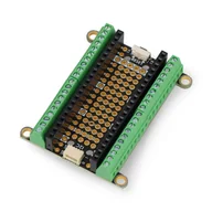 Podzespoły elektroniczne - Terminal PiCowbell - nakładka do Raspberry Pico/Pico W - złącza śrubowe - przycisk reset - STEMMA QT - Adafruit 5907 - miniaturka - grafika 1
