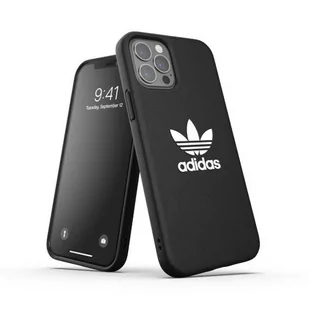 Adidas OR Moulded Case BASIC iPhone 12/ 12 Pro czarno biały 42215 - Etui i futerały do telefonów - miniaturka - grafika 1