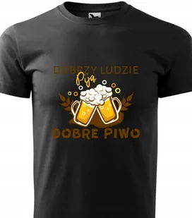Piżama Czarna Koszulka + Szare Spodenki DOBRZY LUDZIE DOBRE Wzory - XL - Piżamy damskie - miniaturka - grafika 1