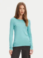 Bluzki damskie - United Colors Of Benetton Bluzka 3GA2E16G0 Zielony Regular Fit - miniaturka - grafika 1