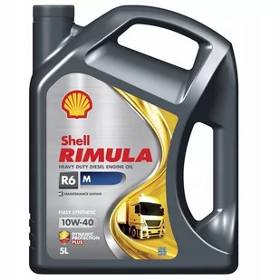 Shell Rimula R6 M 10W-40 5L - Oleje silnikowe - miniaturka - grafika 1