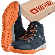 Buty trekkingowe męskie - Trapery Męskie Big Star Zimowe Trekkingowe W Góry - miniaturka - grafika 1