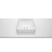 Umywalki - Roca A32753RS00 INSPIRA SQUARE UMYWALKA 370x370 H75mm FINECERAMIC $289 Supraglaze$290 - miniaturka - grafika 1