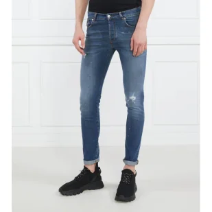 John Richmond Jeansy | Skinny fit - Spodnie męskie - miniaturka - grafika 1