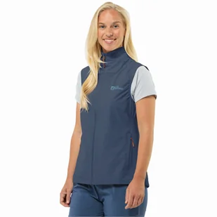 Damska kamizelka Jack Wolfskin PRELIGHT VEST W evening sky - XS - Kamizelki damskie - miniaturka - grafika 1