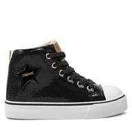 Buty dla dziewczynek - Trampki Mayoral 44493 Czarny - miniaturka - grafika 1