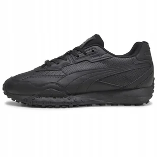 Buty męskie sportowe Puma Blktop Blacktop Rider Leather sneakersy czarne 44 - Sneakersy męskie - miniaturka - grafika 1
