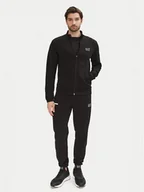Dresy męskie - EA7 Emporio Armani Dres 7M000130 AF12501 UC001 Czarny Regular Fit - miniaturka - grafika 1