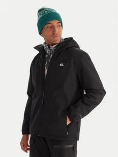 Quiksilver Kurtka przejściowa Overcast 3K EQYJK04202 Czarny Regular Fit - Kurtki męskie - miniaturka - grafika 1
