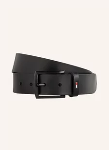 Tommy Hilfiger Pasek Skórzany Denton Matte schwarz - Paski - miniaturka - grafika 1