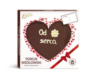 Bombonierki i czekoladki - Torcik Wedlowski® Serce 250 g E.Wedel - miniaturka - grafika 1