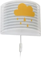 Lampy ścienne - Dalber Light Feeling kinkiet 1-punktowy szary 81198E 81198E - miniaturka - grafika 1