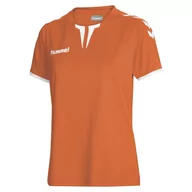 Koszulki sportowe damskie - Koszulka sportowa z krótkim rękawem damska Hummel Core Womens SS Jersey - miniaturka - grafika 1